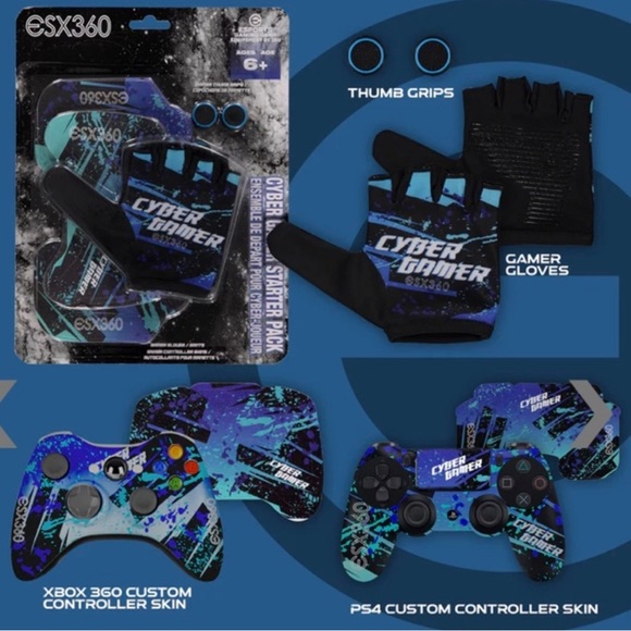 NIB ESX360 Boys Cyber Gamer Starter Pack - Picture 2 of 7